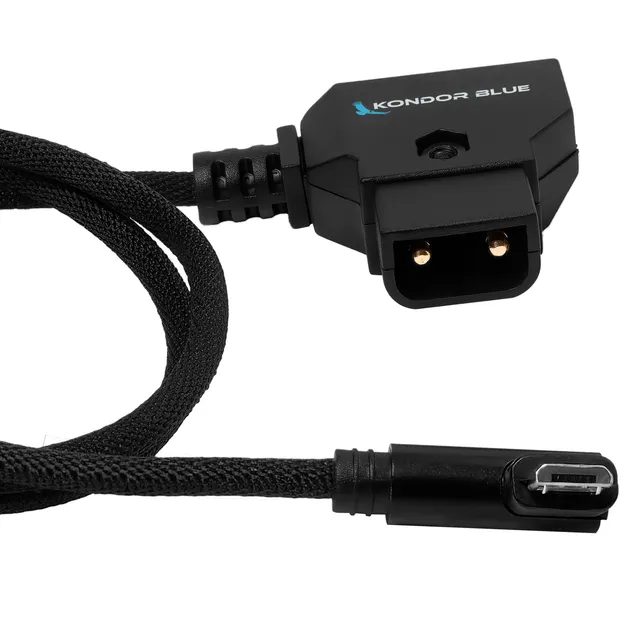 kondor-blue-d-tap-auf-micro-usb-kabel-18-zoll-right-angle-f-r-nucleus-nano image 1
