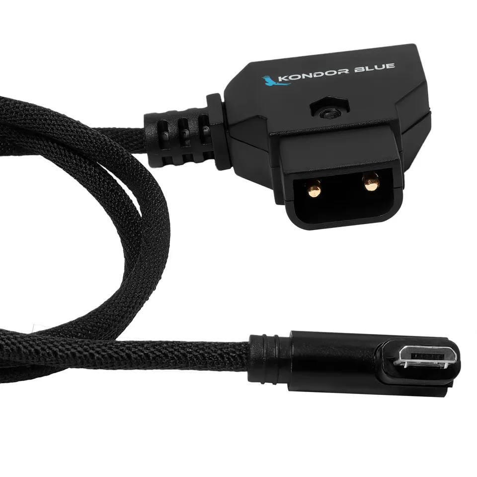 kondor-blue-d-tap-auf-micro-usb-kabel-18-zoll-right-angle-f-r-nucleus-nano image 1