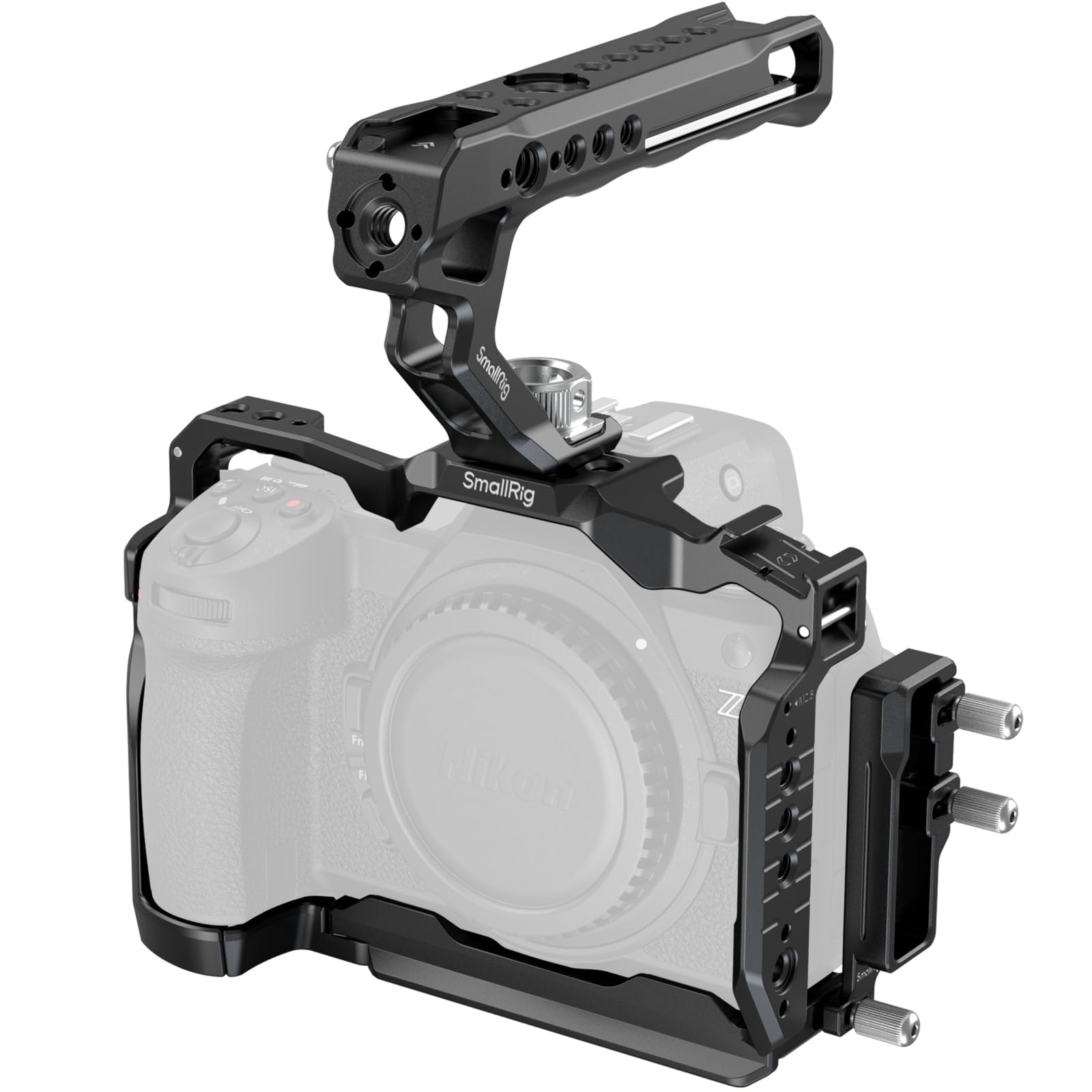 smallrig-4520-z6-iii-camera-cage-kit-f-r-nikon-z6-iii-mit-top-griff-und-kabelkle image 1