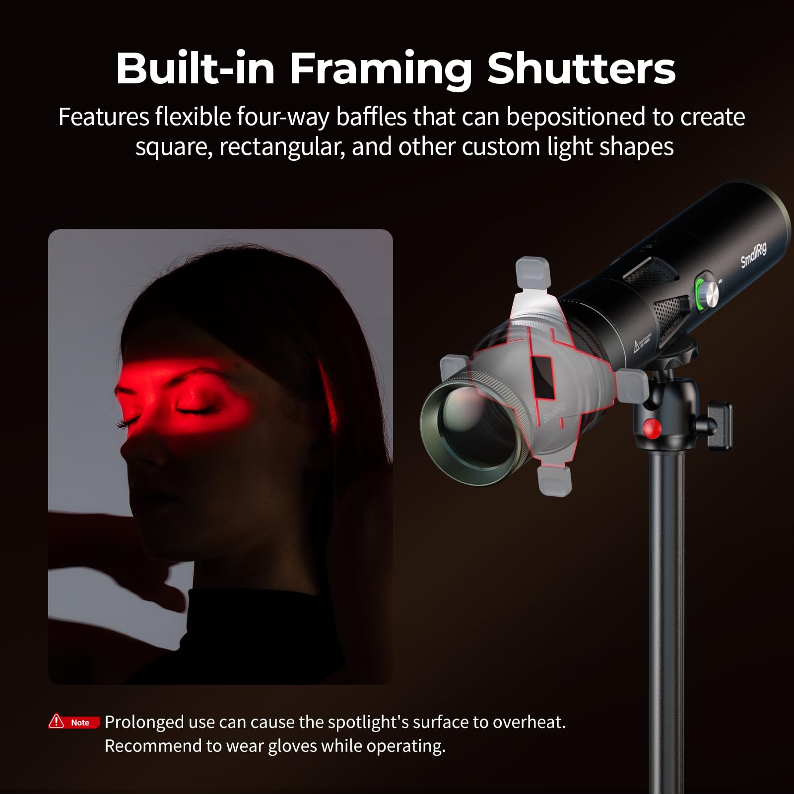 smallrig-sp-air-spotlight-snoot-kit-6376-f-r-rf-10c-20c image 4
