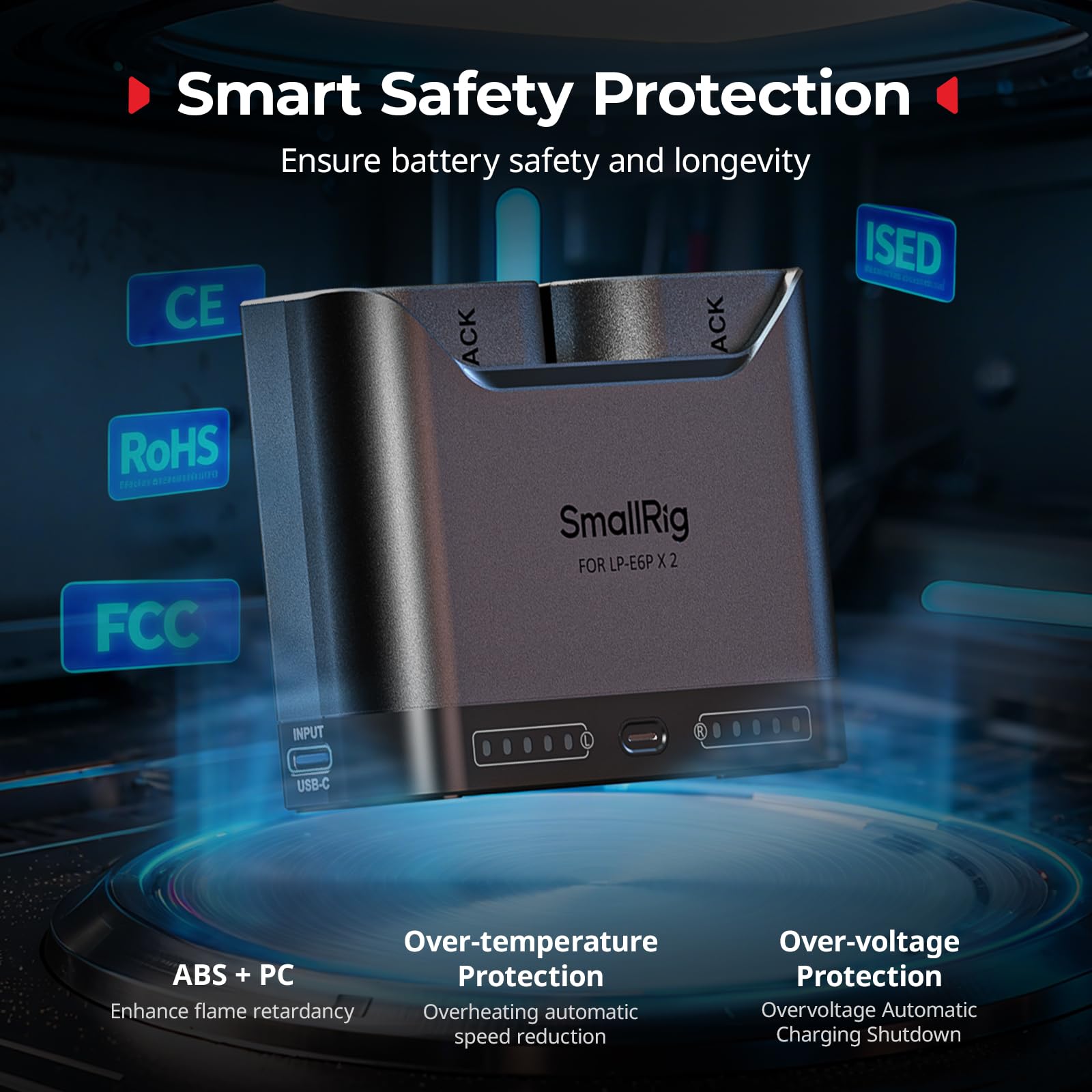 smallrig-5484-lp-e6nh-kamera-akku-set-f-r-canon-mit-22-5w-dual-ladeger-t image 8