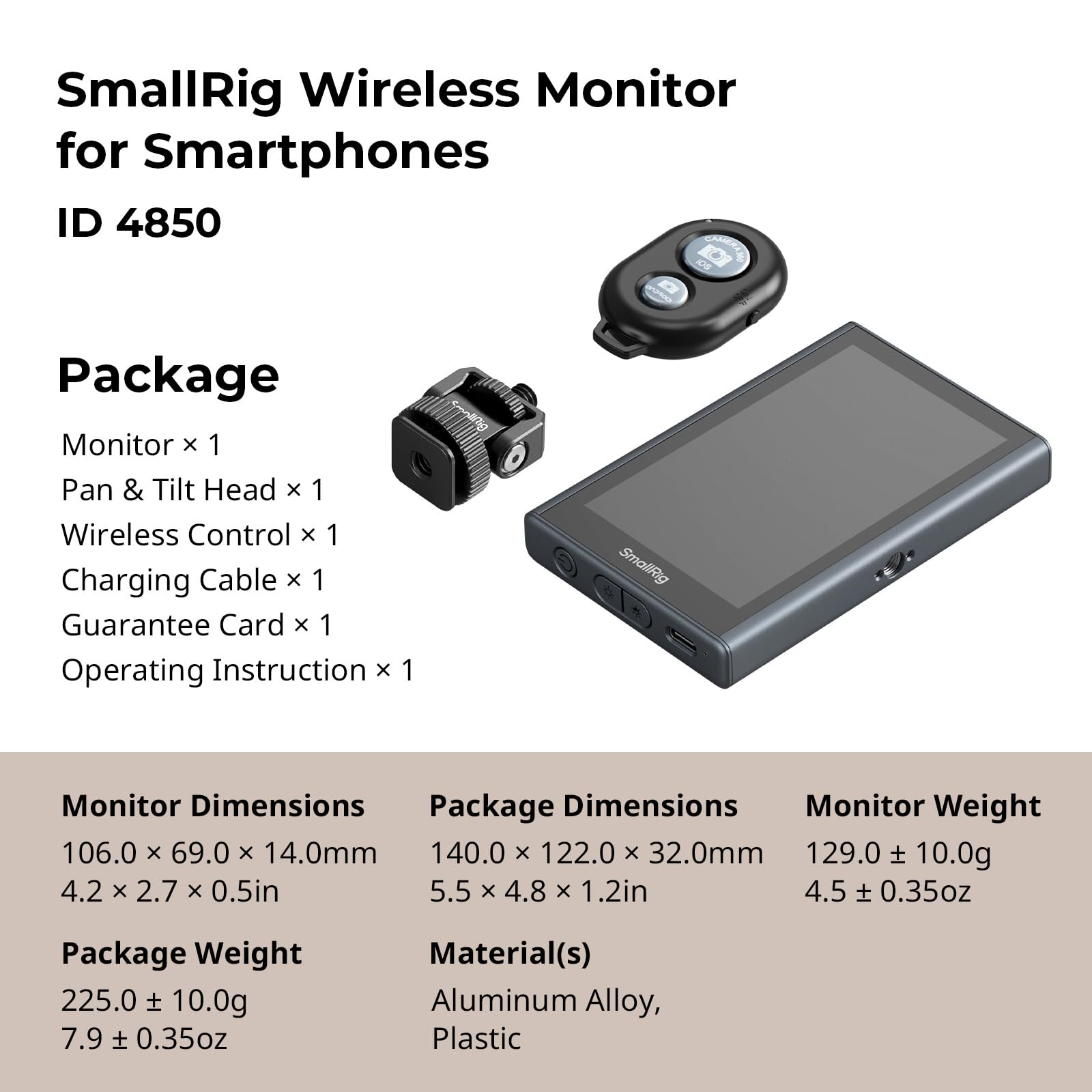 smallrig-4850b-wireless-selfie-monitor-magnetisch-f-r-magsafe-mit-fernbedienung image 8