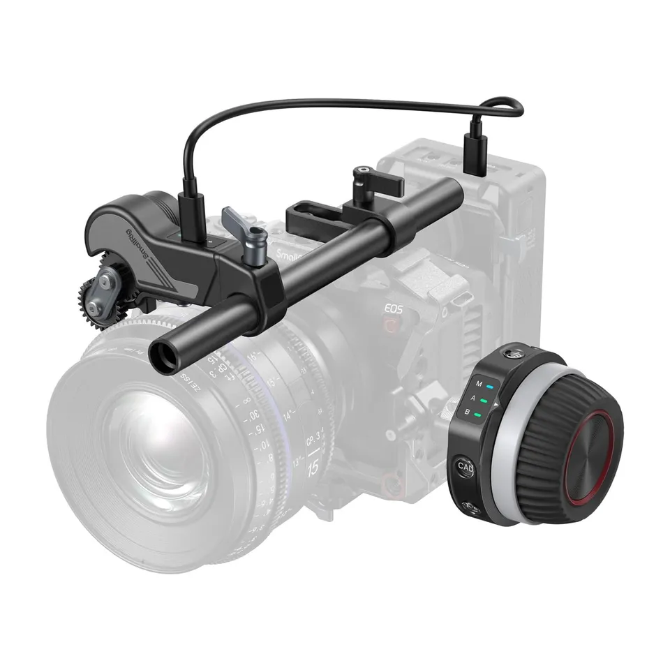 smallrig-4296b-wireless-follow-focus-kit-lite-mit-handrad-controller-und-motor image 1