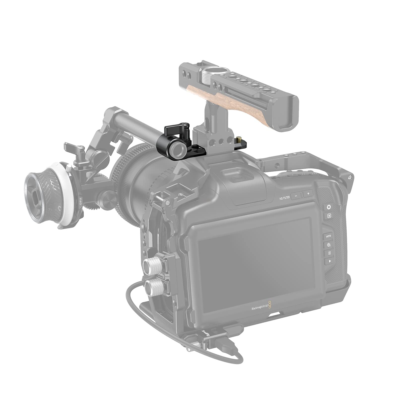 smallrig-3011-15mm-single-rod-clamp-mit-integrierter-nato-rail image 6