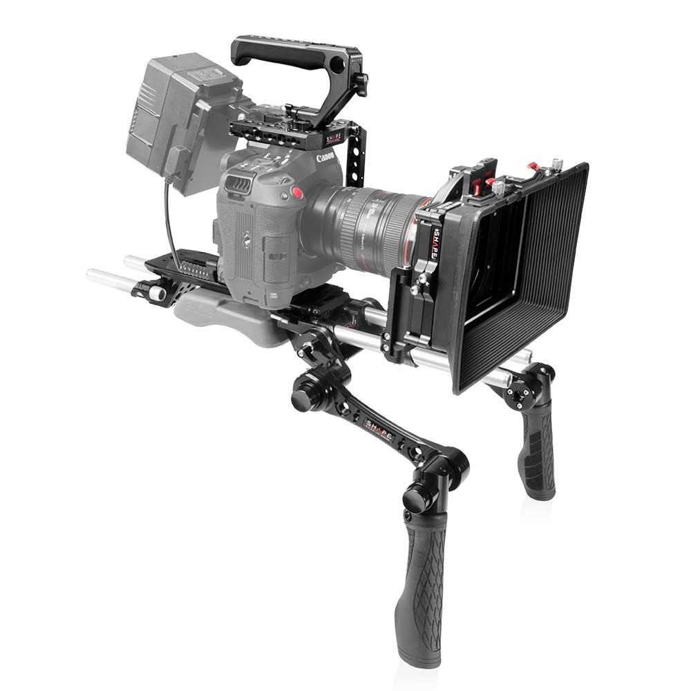 shape-canon-eos-c80-baseplate-kit-mit-matte-box-und-follow-focus image 2