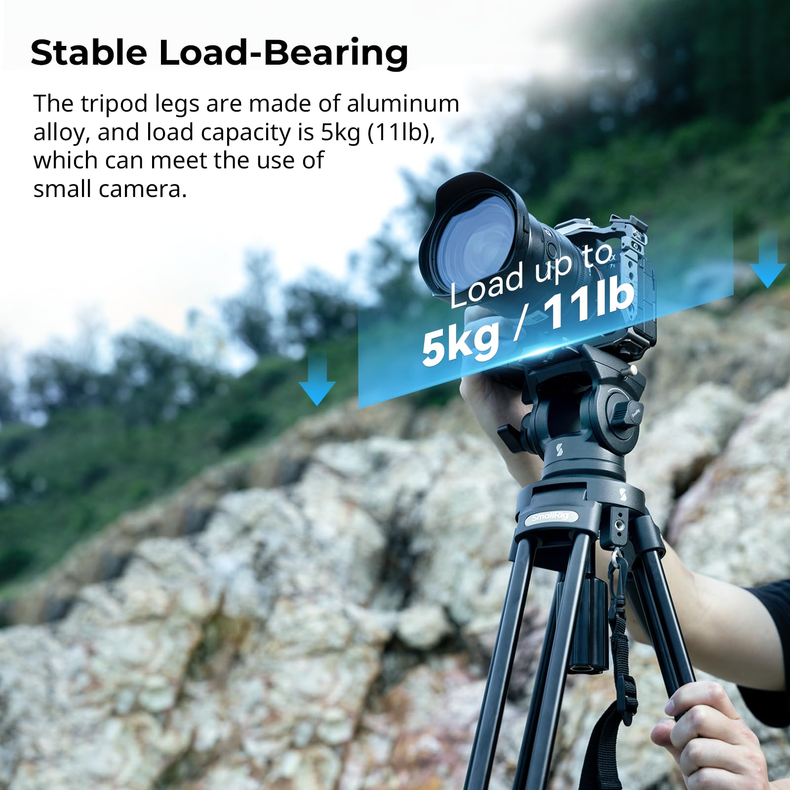 smallrig-ad-50lite-4684-videostativ-158cm-aluminium-fluidkopf image 3
