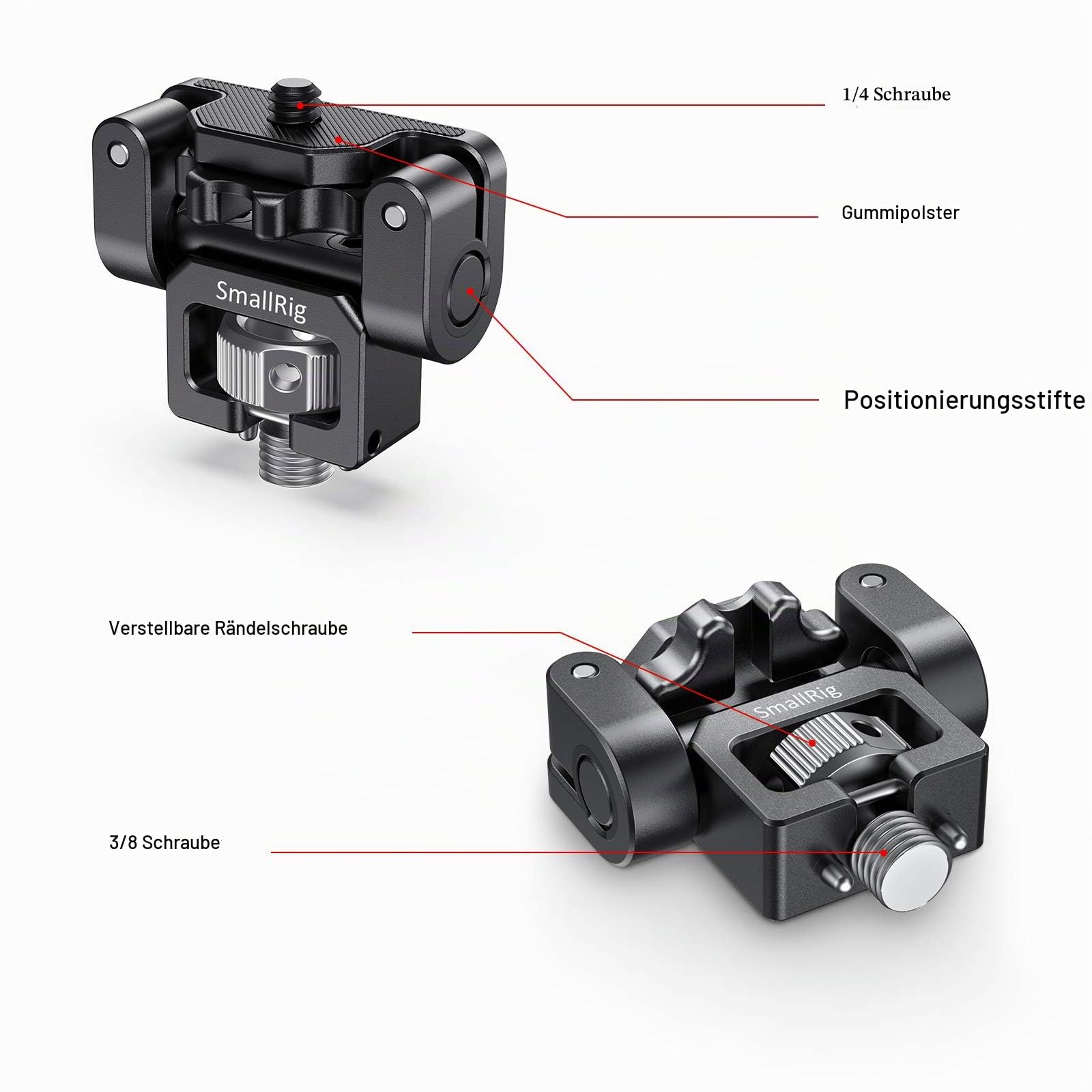 smallrig-2174b-kamera-monitor-mount-146-grad-neigbar-f-r-arri-3-8-zoll image 5