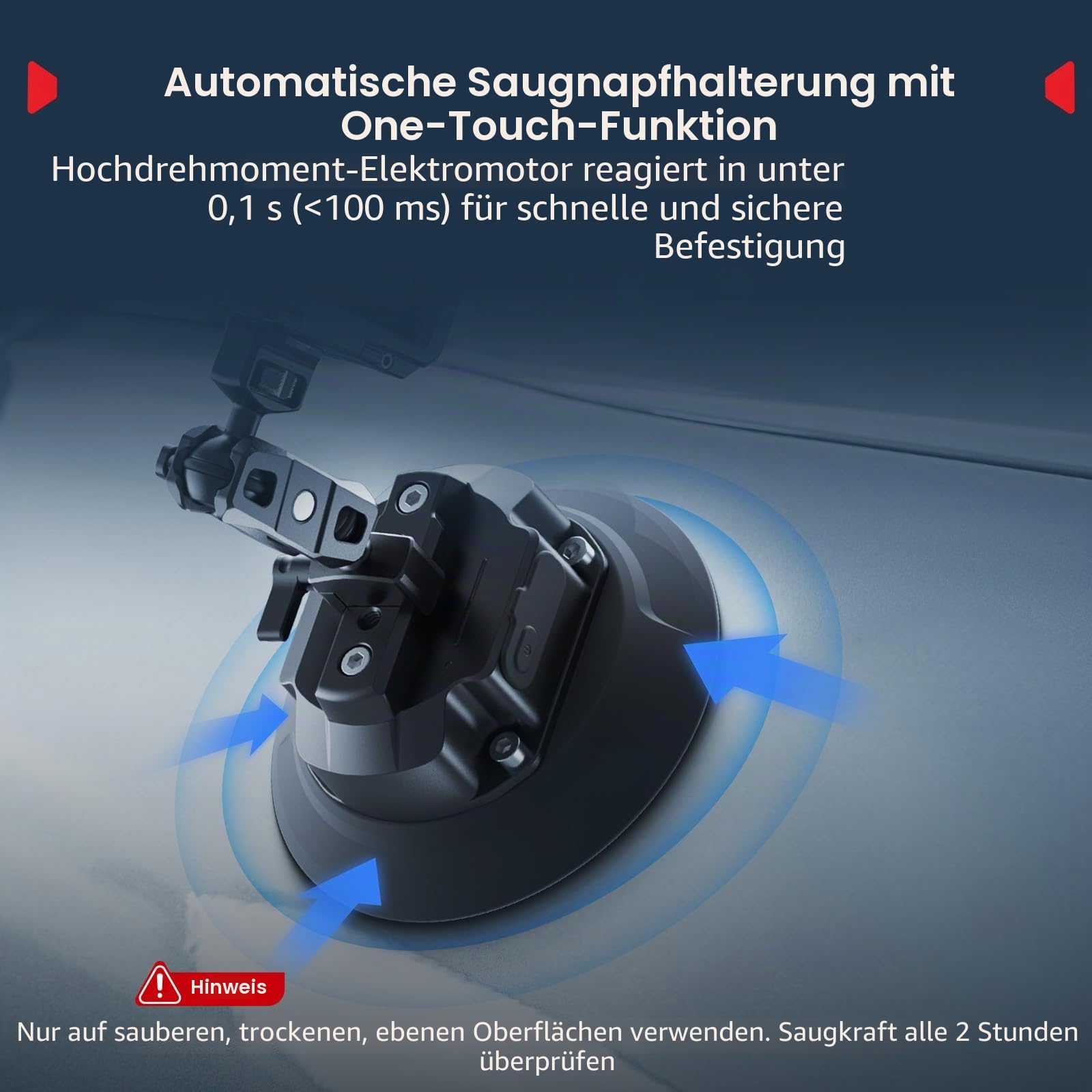 smallrig-5399-elektrische-saugnapfhalterung-5-mit-magic-arm-2000-mah image 2
