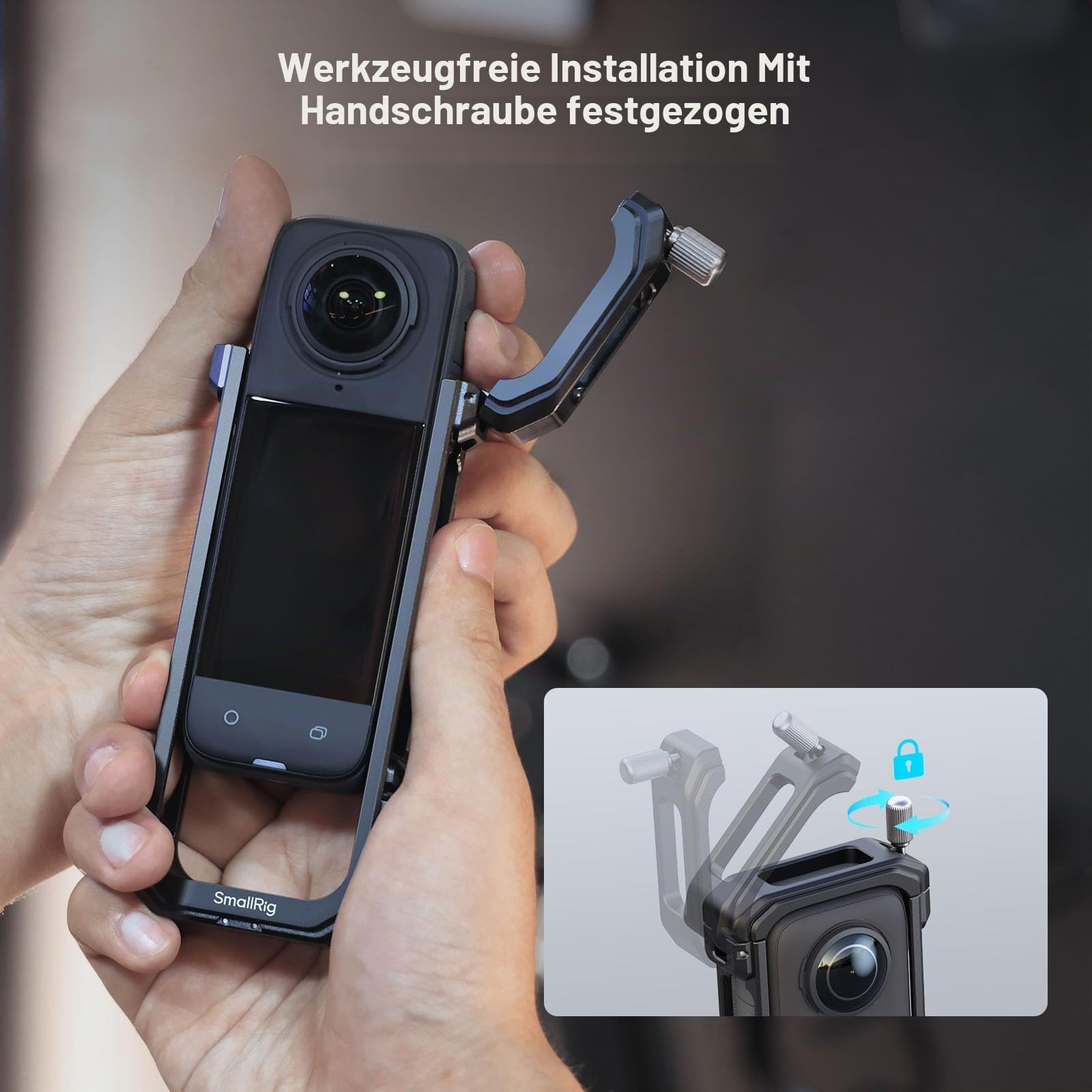 smallrig-4278-cage-k-fig-aluminium-f-r-insta360-x4 image 2