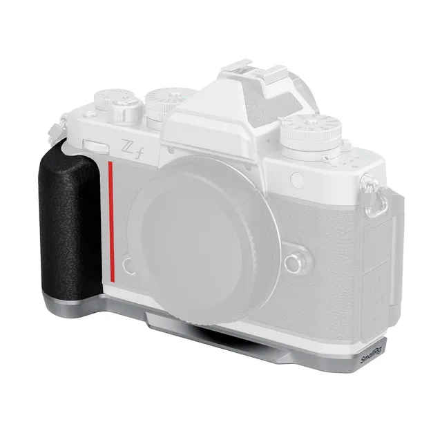 smallrig-5706-silikon-l-griff-silber-f-r-nikon-z-f-mit-arca-swiss-platte image 1