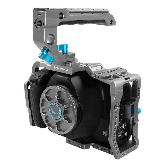 kondor-blue-cage-f-r-blackmagic-pocket-6k-pro-6k-g2-mit-top-handle image 1
