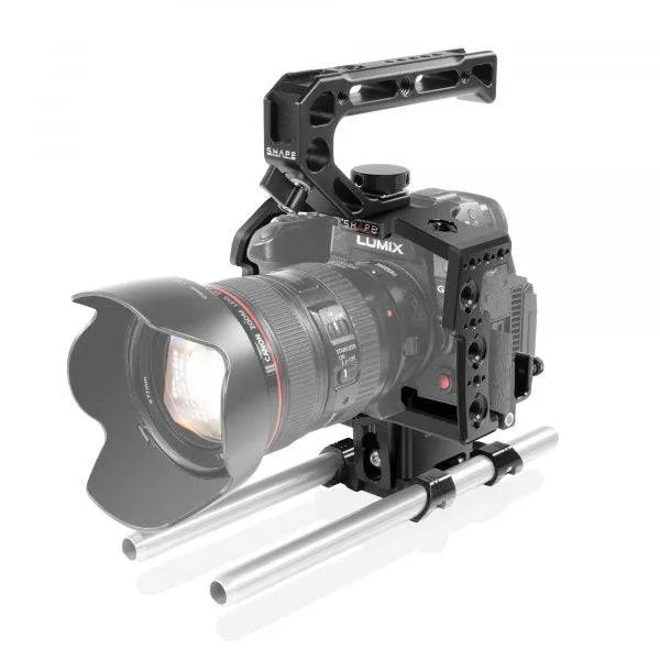 shape-cage-system-f-r-panasonic-lumix-gh6-mit-top-handle-und-rod-bloc image 1