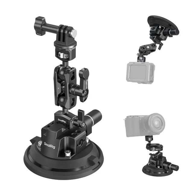 smallrig-4-camera-suction-mount-4236c-saugnapf-mit-ball-head-magic-arm image 1