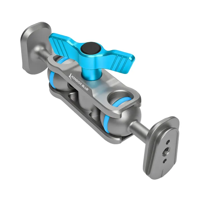 kondor-blue-cine-magic-arm-mit-mini-lock-qr-plates-doppel-kugelgelenk image 1