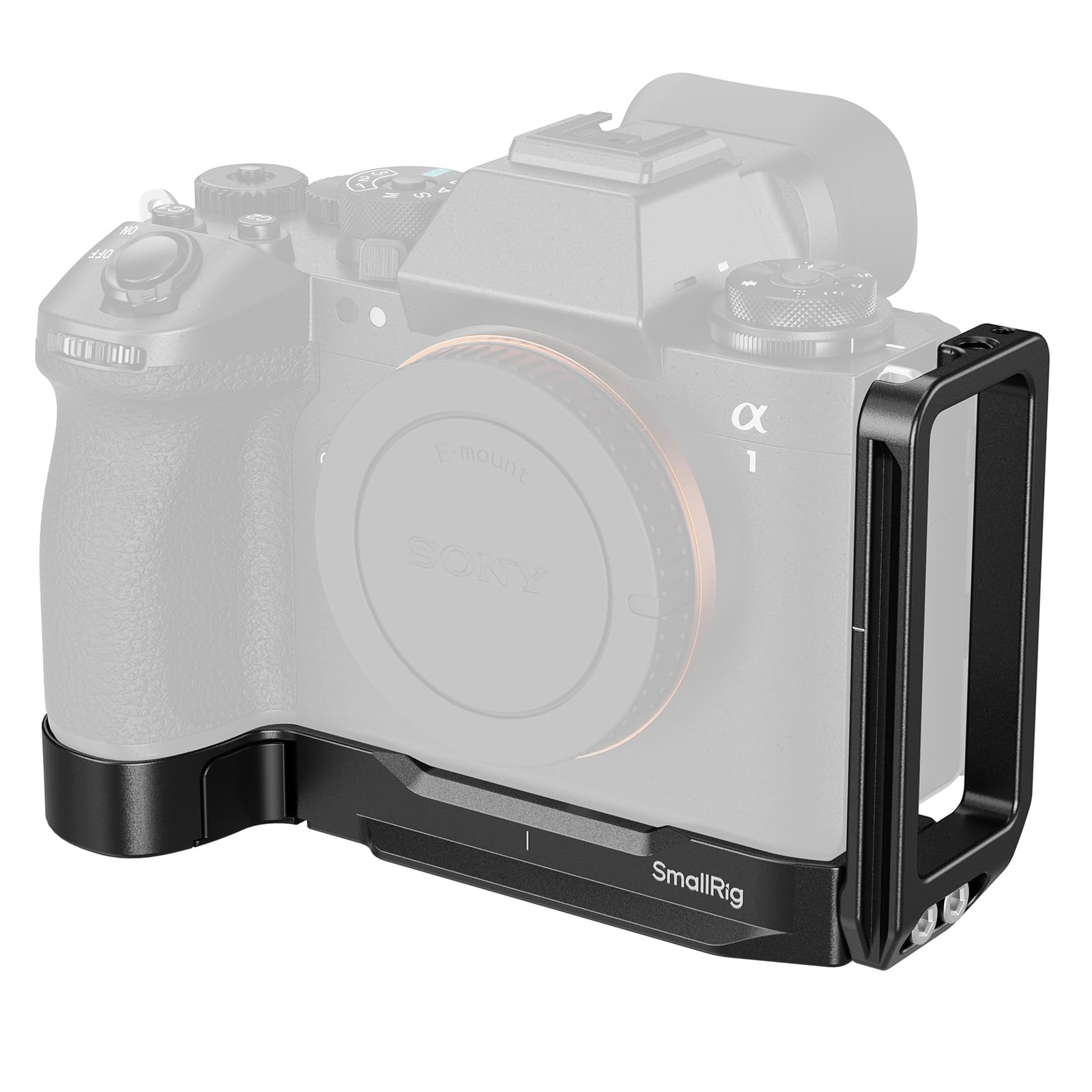 smallrig-l-bracket-5188-f-r-sony-alpha-1-ii-9-iii-mit-arca-platte-und-airtag-slo image 1