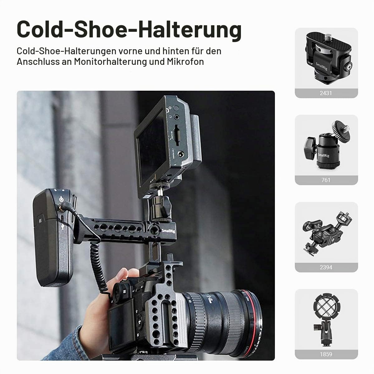 smallrig-1955-nato-top-handle-mit-cold-shoe-kamera-griff-f-r-cage-rig image 5
