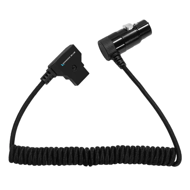 kondor-blue-d-tap-auf-4-pin-xlr-female-right-angle-spiralkabel-sony-venice-buran image 1