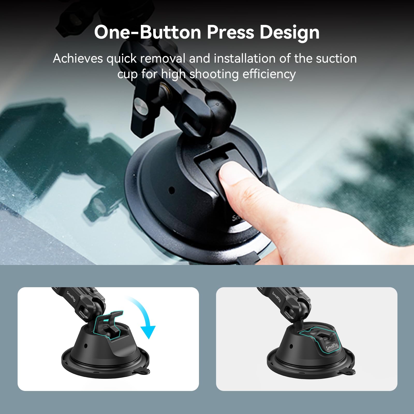 smallrig-4275-saugnapfhalterung-mit-magic-arm-und-telefonhalter-f-r-action-kamer image 7