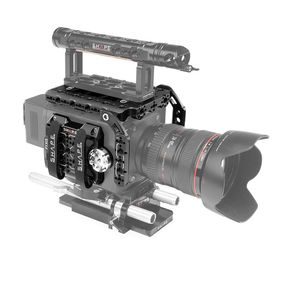 shape-kamera-cage-f-r-blackmagic-pyxis-6k-mit-top-plate-und-2-nato-side-arms image 2