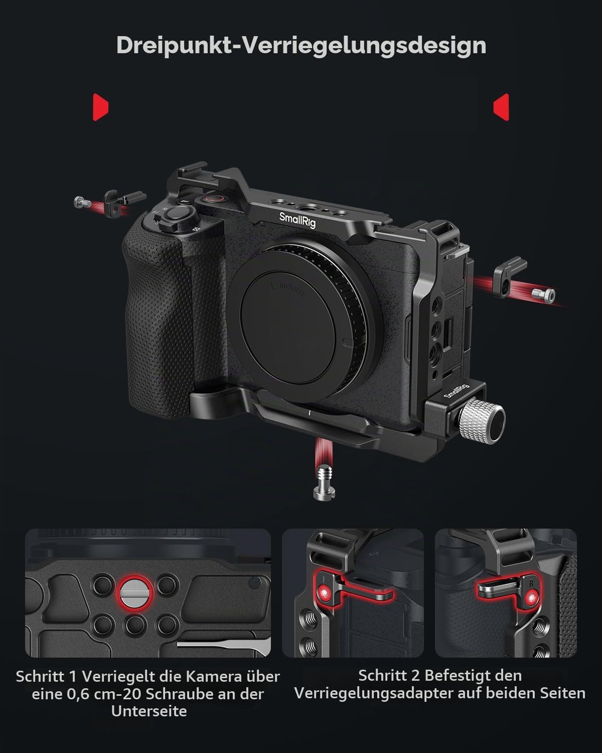 smallrig-4257b-cage-kit-mit-silikongriff-und-hdmi-kabelklemme-f-r-sony-zv-e1 image 4