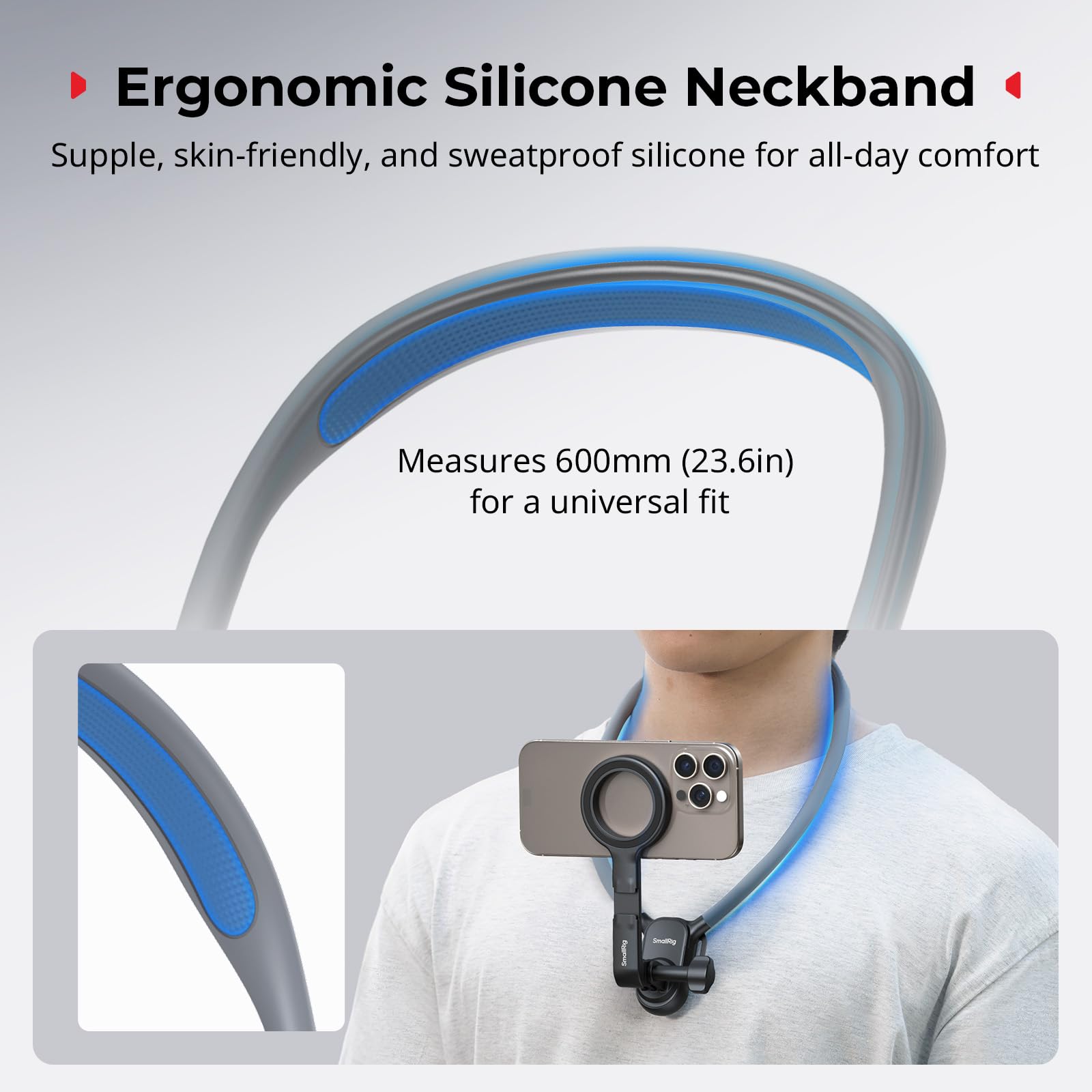 smallrig-5127-magnetische-brusthalterung-mit-nackengurt-f-r-handy-actionkamera image 5