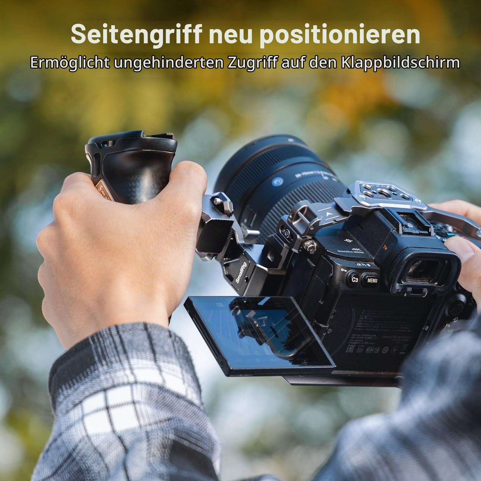 smallrig-4458-adapter-zur-seitlichen-griffverl-ngerung-mit-nato-klemme image 2