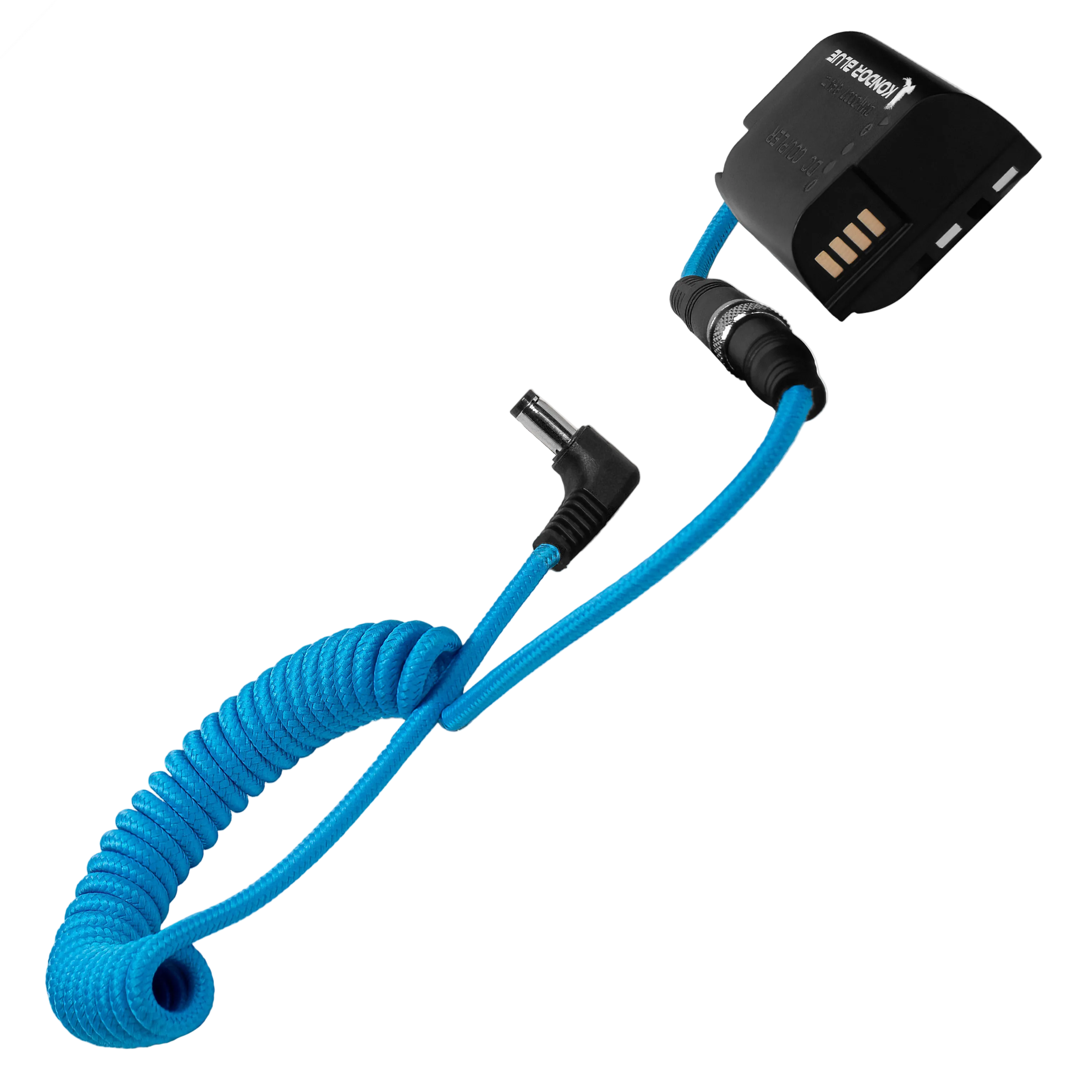 kondor-blue-dc-2-1-auf-dmw-blk22-dummy-battery-kabel-f-r-panasonic-lumix-gh6-s5i image 3