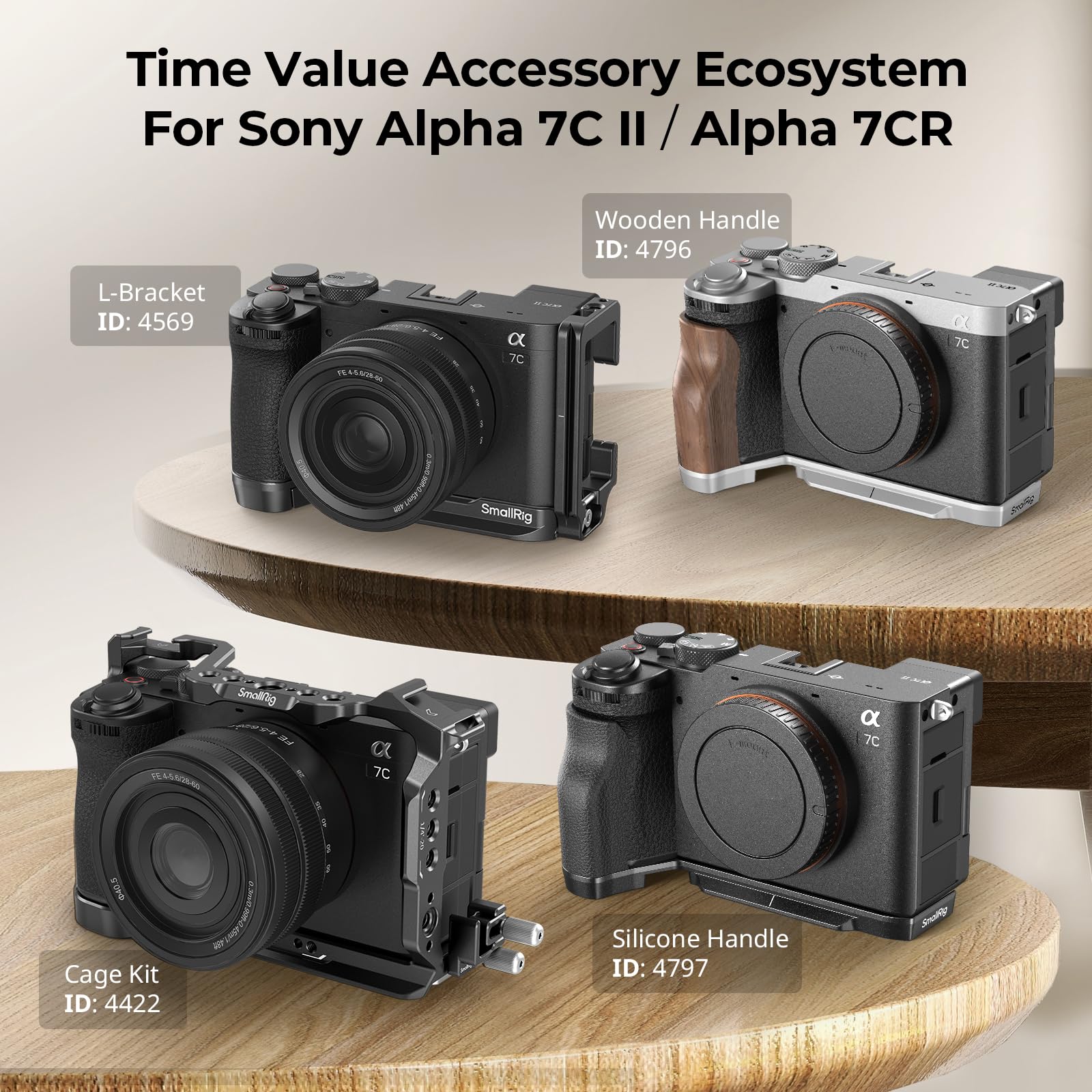 smallrig-4818-daumengriff-silber-f-r-sony-alpha-7c-7c-ii-7cr-mit-blitzschuh-8g image 6