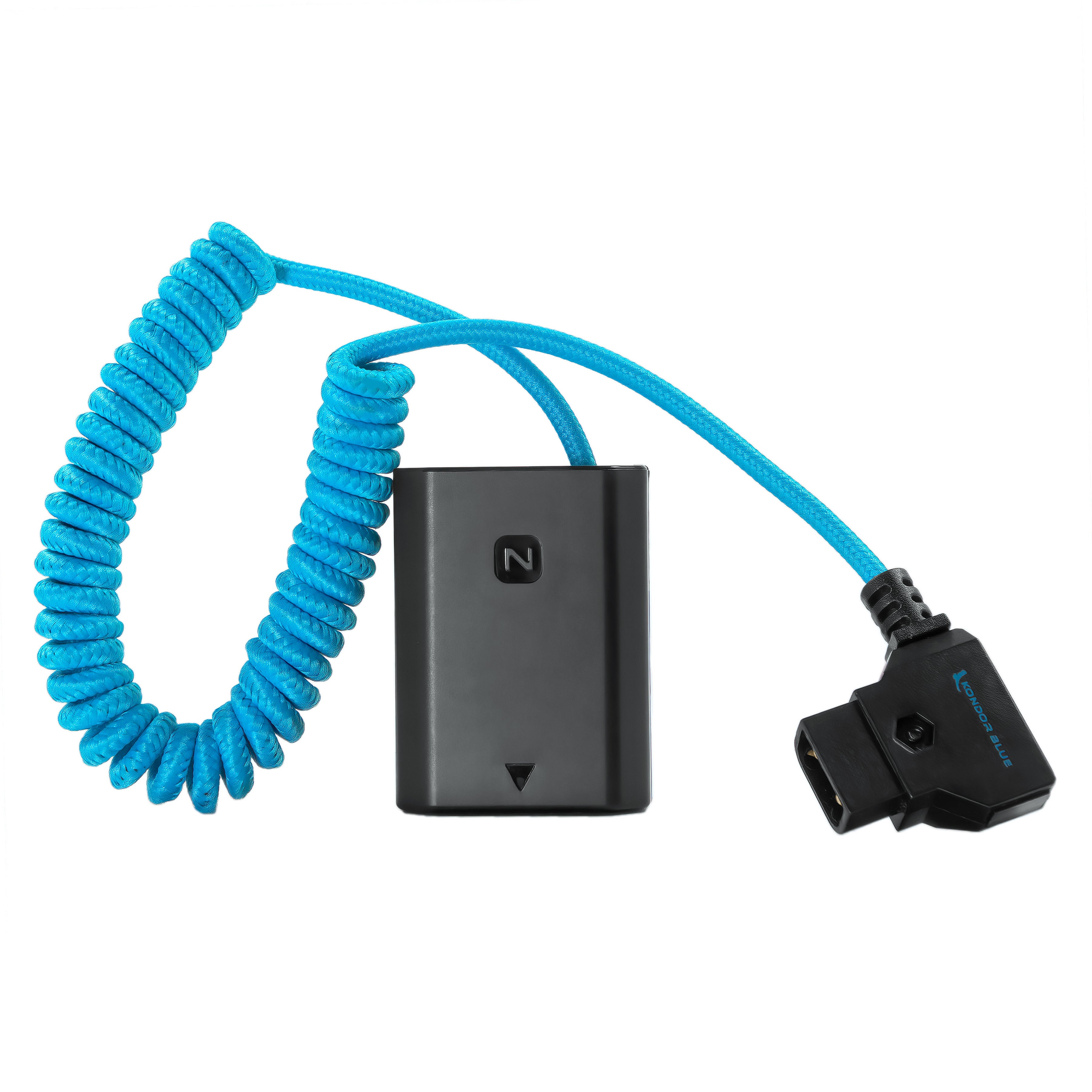 kondor-blue-d-tap-auf-sony-np-fz100-dummy-battery-kabel-f-r-a7-fx3-fx30 image 1