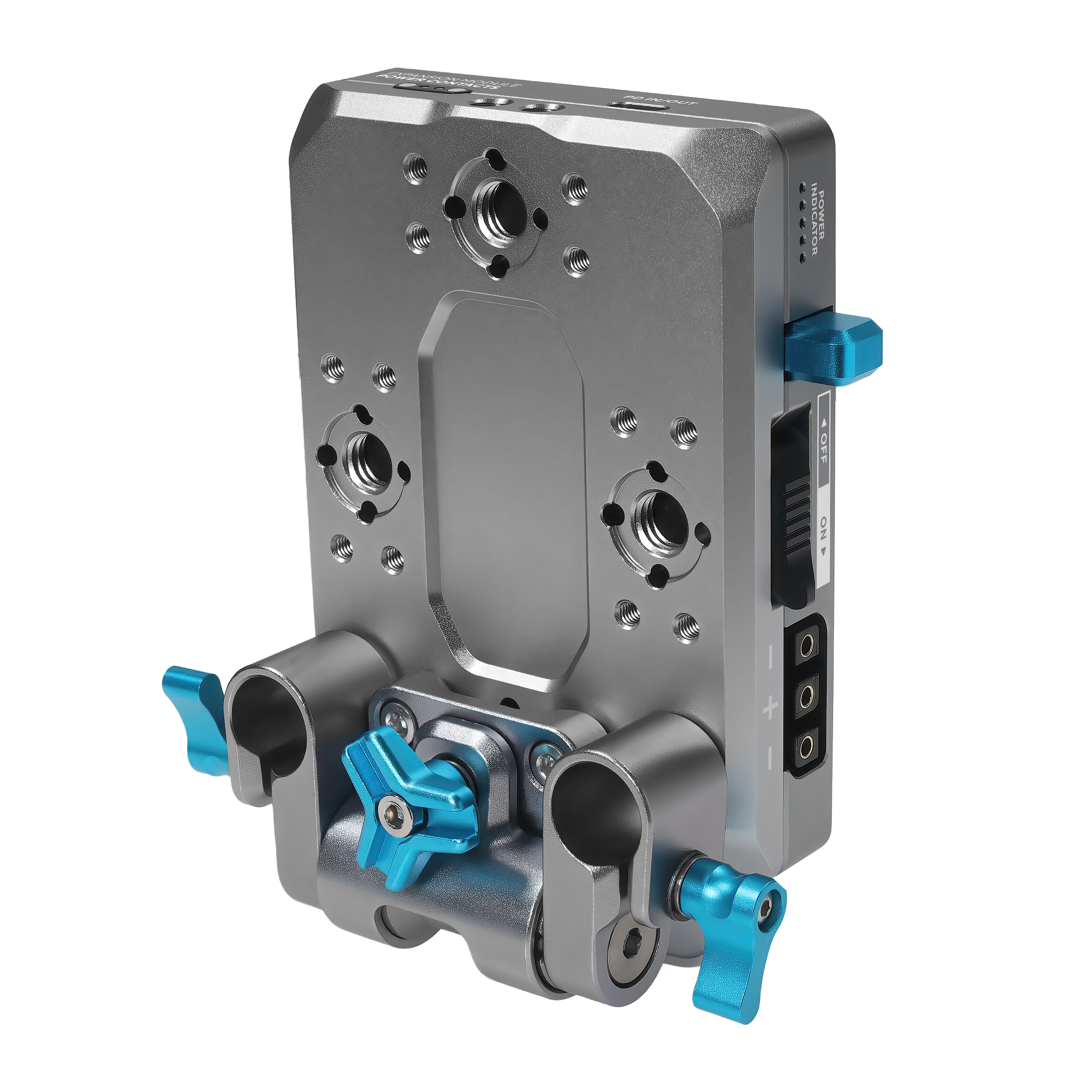 kondor-blue-v-mount-pro-battery-plate-mit-swiveling-rod-block image 5