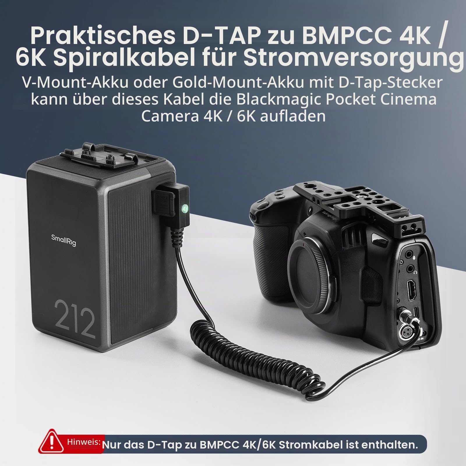 smallrig-4761-d-tap-auf-spiral-stromkabel-weipu-sf6-2-pin-f-r-bmpcc-4k-6k-15-47 image 2