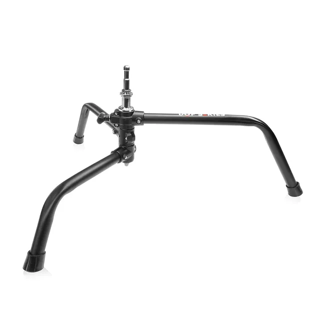 shape-turtle-base-c-stand-schwarz-mit-junior-zu-baby-pin-adapter image 1