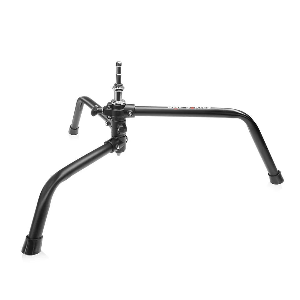shape-turtle-base-c-stand-schwarz-mit-junior-zu-baby-pin-adapter image 1