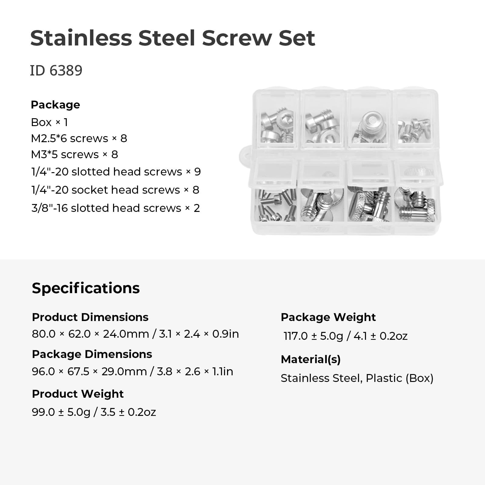 smallrig-kameraschrauben-set-6389-edelstahl-35-teilig-mit-box image 8