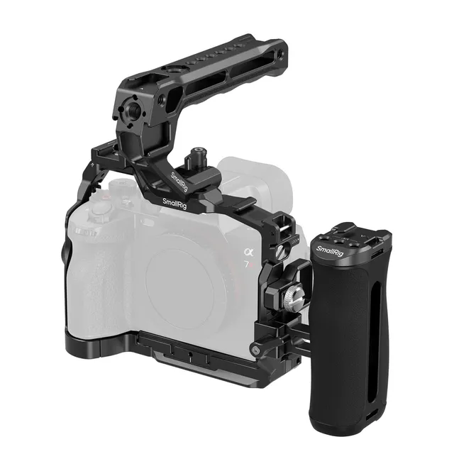 smallrig-hawklock-a7r-vi-advanced-cage-kit-6704-mit-ober-und-seitengriff image 1