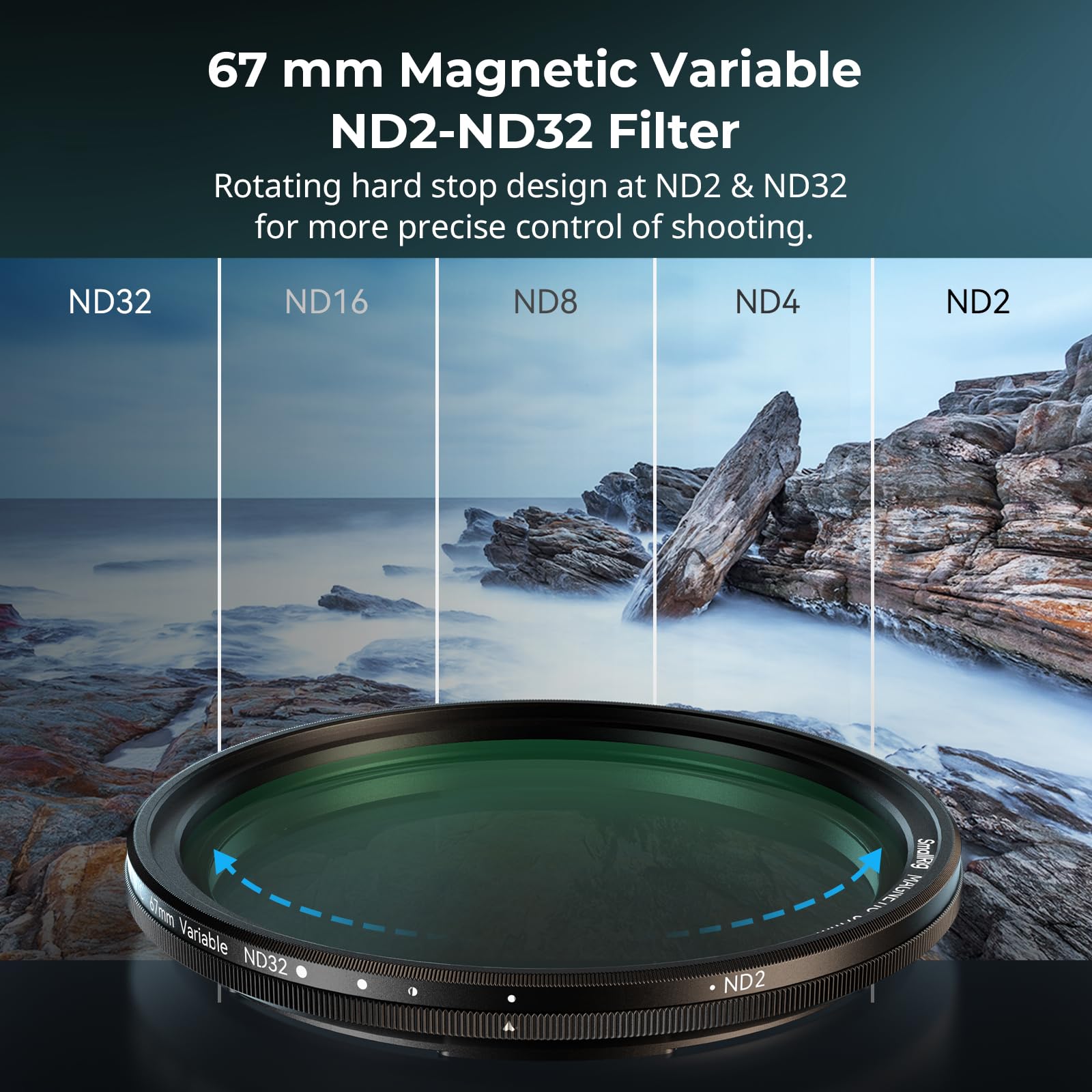 smallrig-4726-5-in-1-magnet-filterkit-67mm-vnd-cpl-black-mist-1-4 image 2