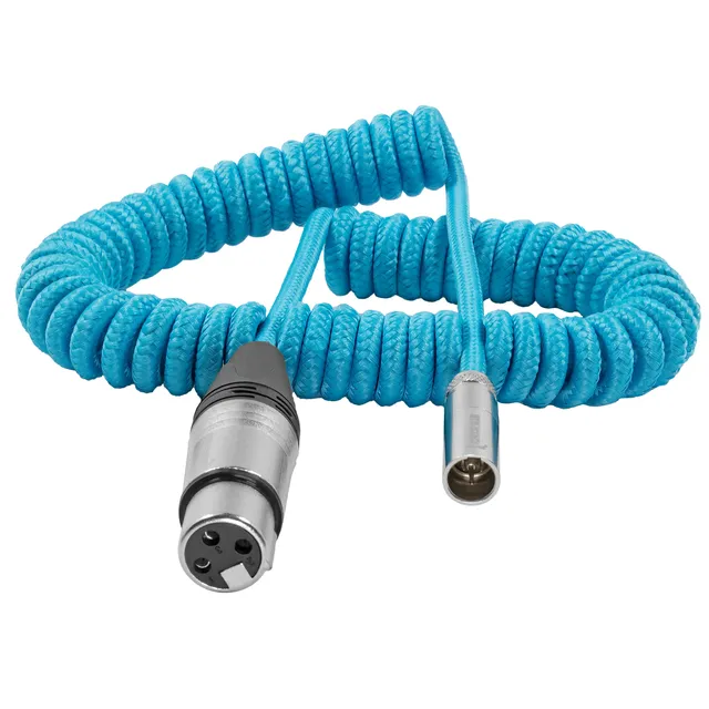 kondor-blue-mini-xlr-auf-xlr-spiralkabel-12-24-f-r-c70-bmpcc-4k-6k-pro image 1