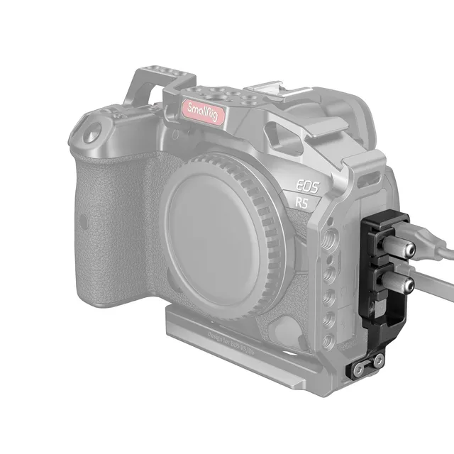 smallrig-2981b-kabelklemme-mit-usb-c-schutz-f-r-eos-r5-r6-cage-2982 image 1