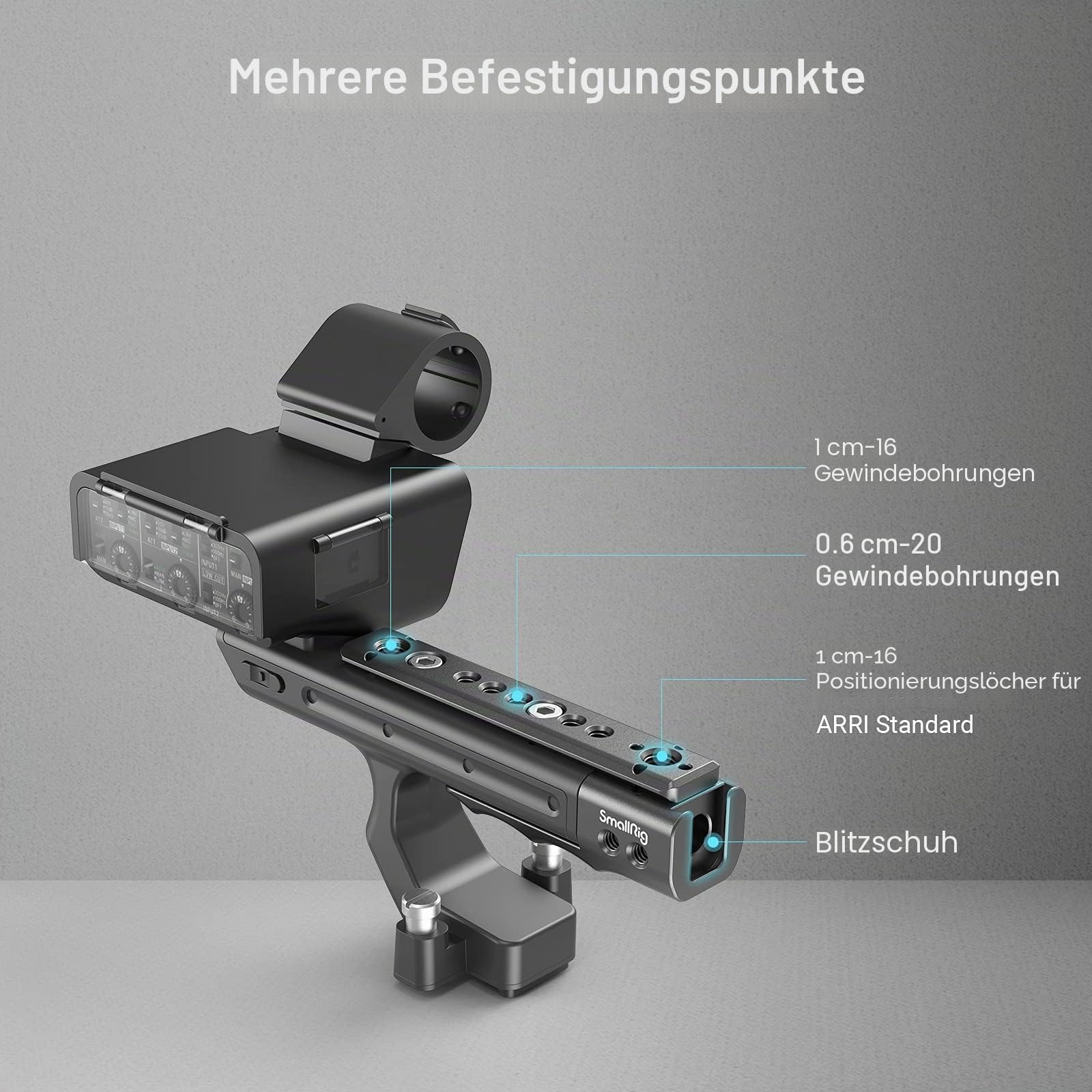 smallrig-md3490-fx3-fx30-xlr-griffverl-ngerung-30mm-mit-nato-rail image 4