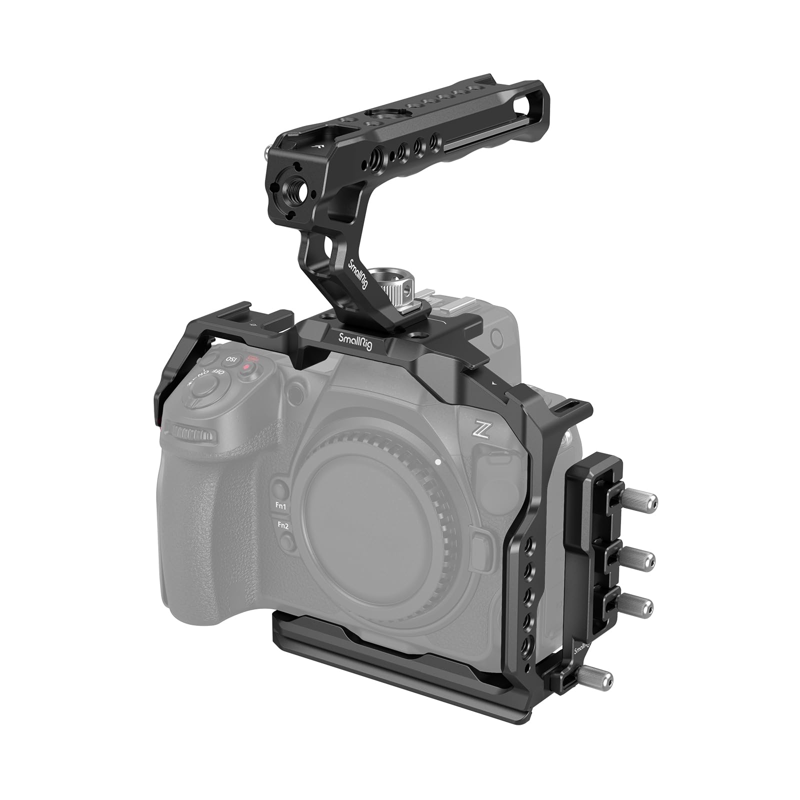 smallrig-3941b-cage-kit-f-r-nikon-z-8-mit-top-griff-und-kabelklemme image 1