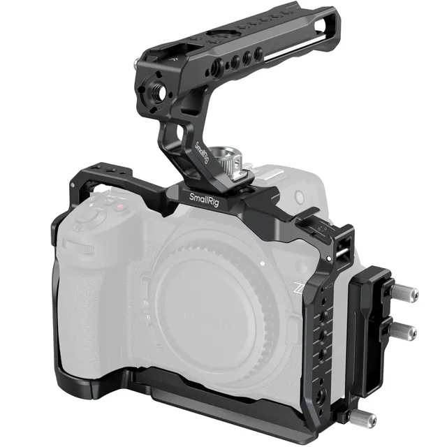 smallrig-4520-z6-iii-camera-cage-kit-f-r-nikon-z6-iii-mit-top-griff-und-kabelkle image 1