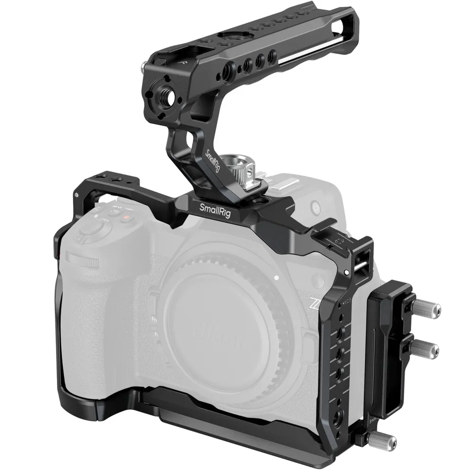 smallrig-4520-z6-iii-camera-cage-kit-f-r-nikon-z6-iii-mit-top-griff-und-kabelkle image 1