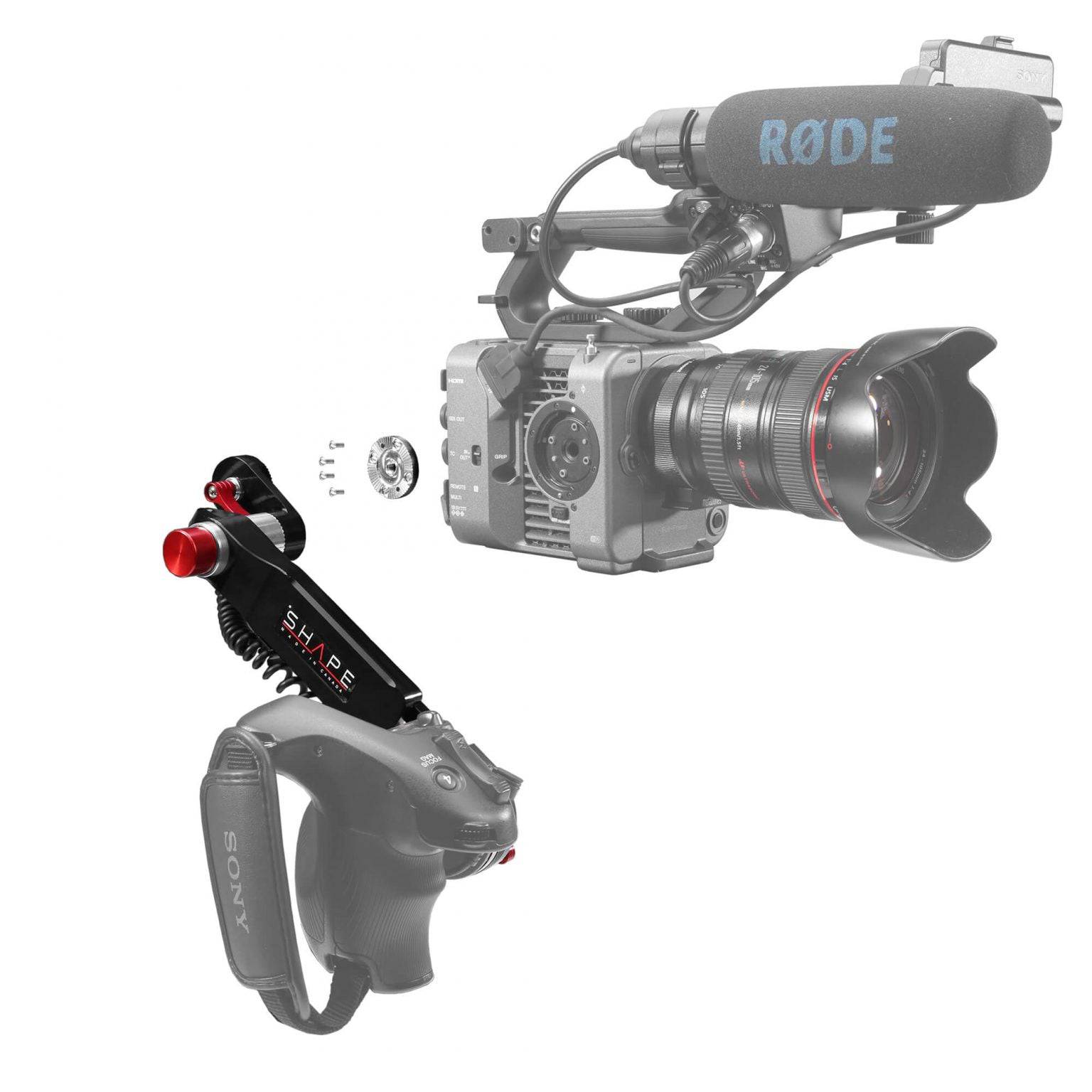 shape-sony-fx6-remote-extension-handle-mit-kabel image 3