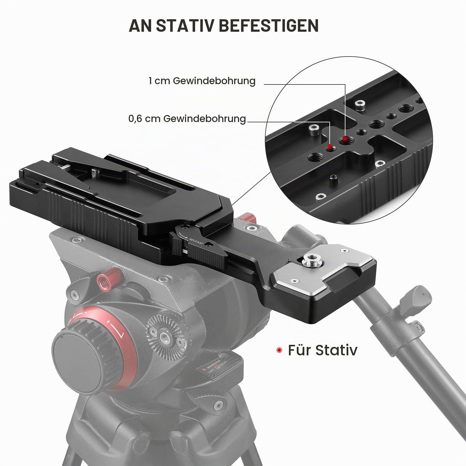 smallrig-stativadapterplatte-2169-sony-vct-14-schnellwechselplatte image 2