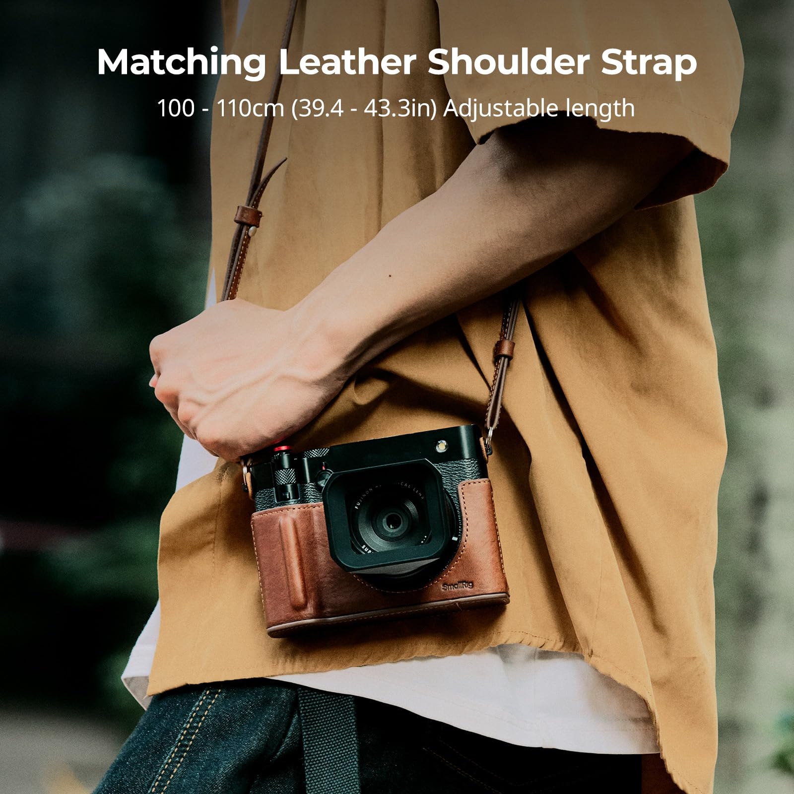 smallrig-5268-leder-set-braun-f-r-fujifilm-gfx100rf-mit-tasche-griff-und-schulte image 5