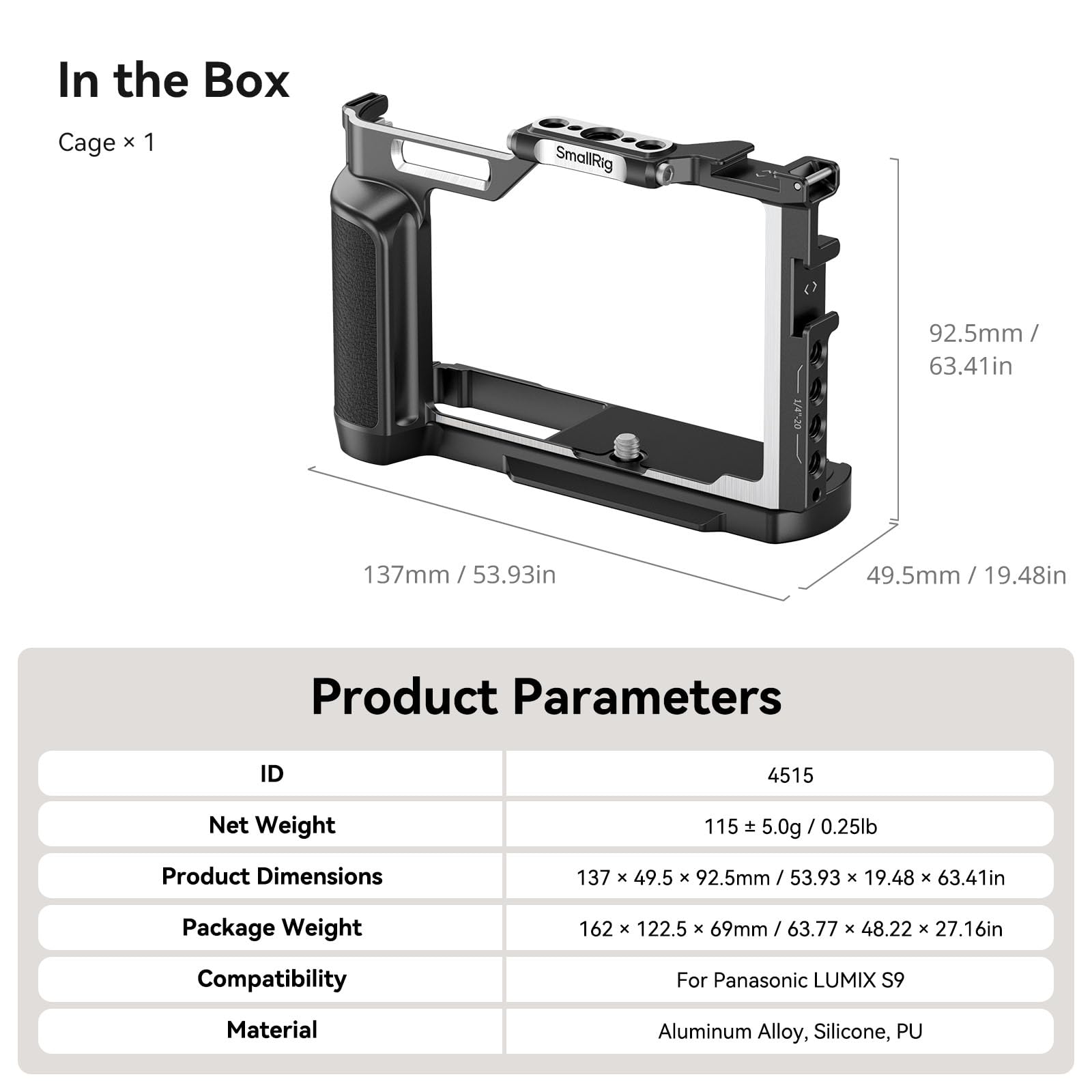 smallrig-cage-4515-f-r-panasonic-lumix-s9-mit-holzgriff-und-arca-swiss-platte image 8
