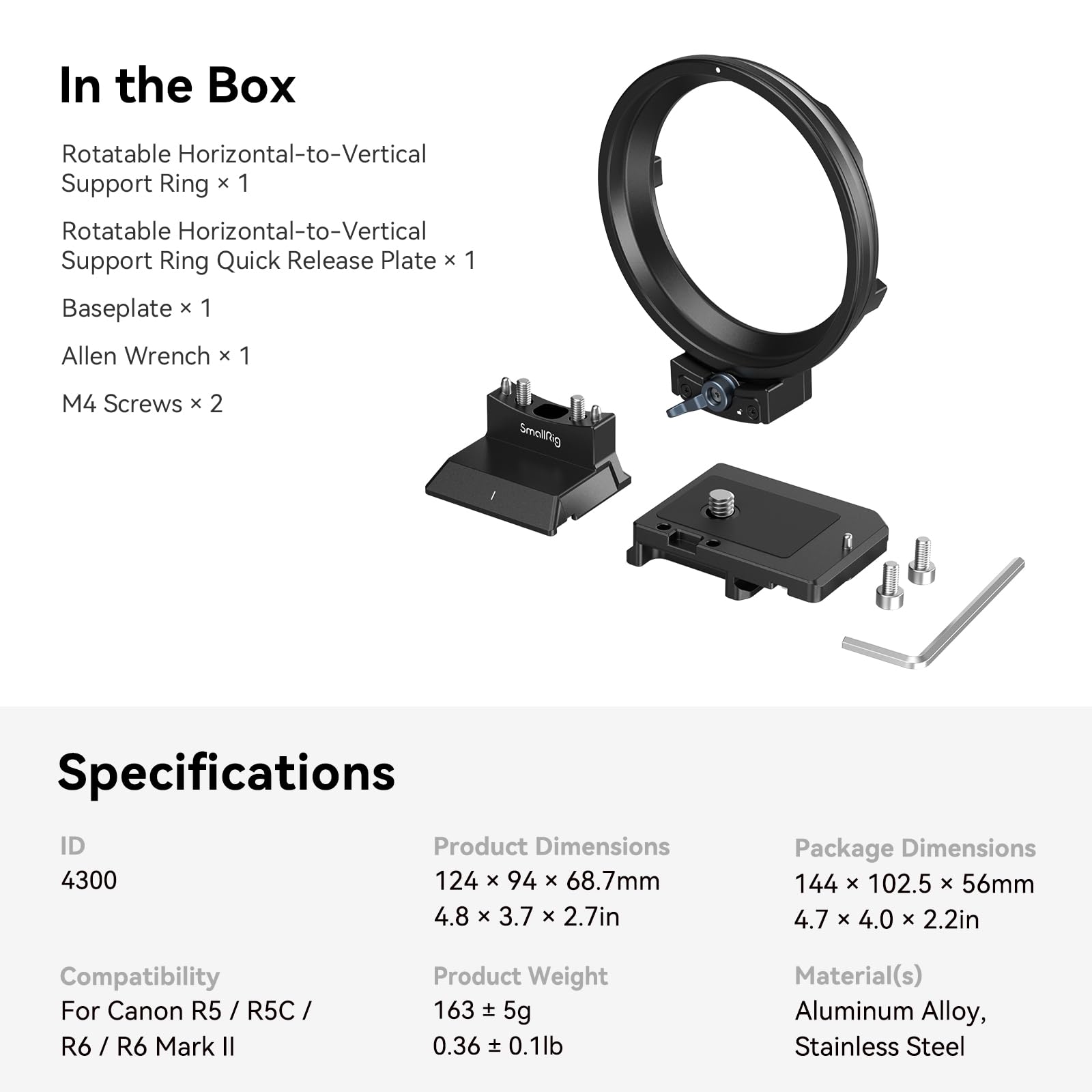 smallrig-r6-rotatable-collar-mount-90-halterung-f-r-canon-r5-r5-c-r6-r6-mark-ii image 8