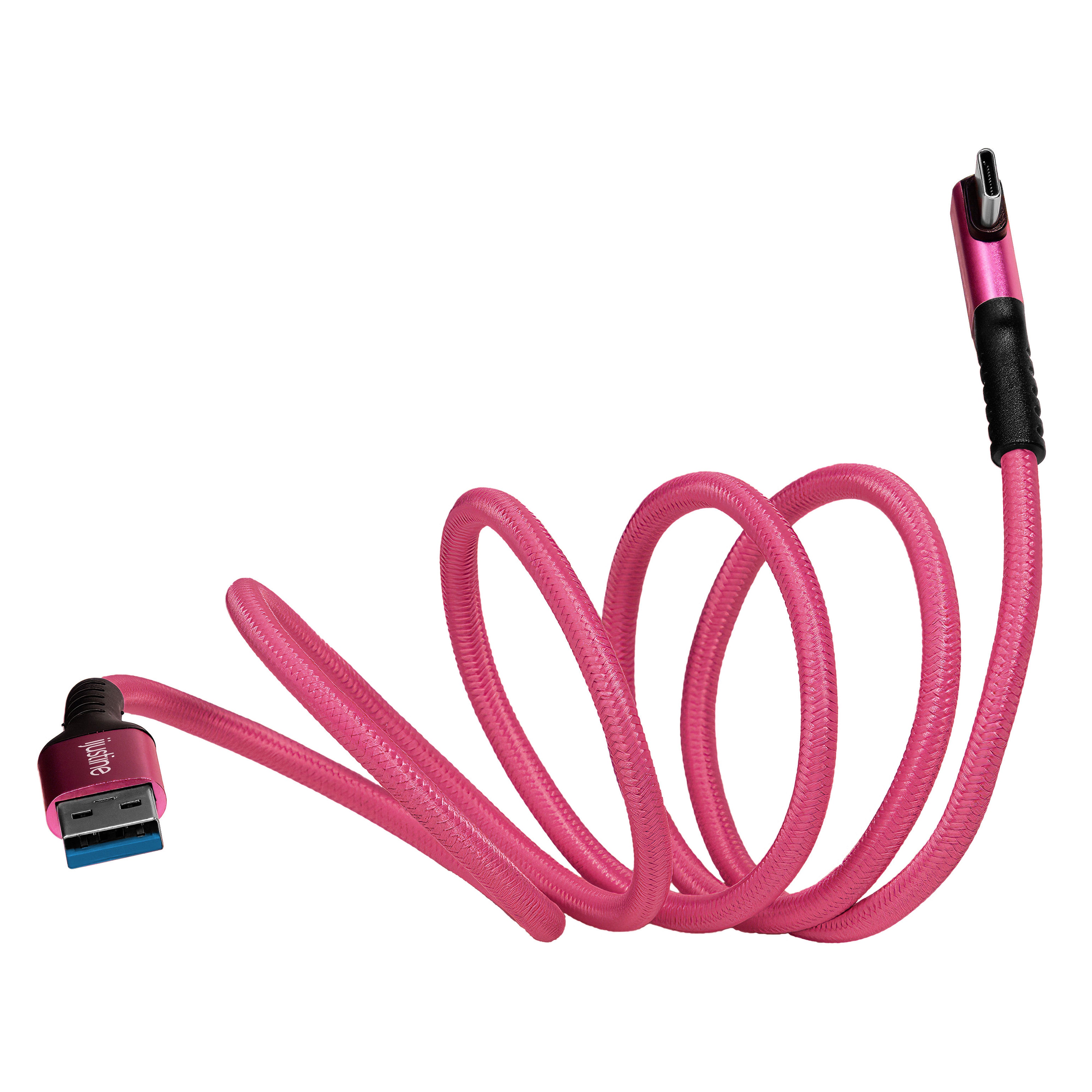 kondor-blue-ijustine-pink-usb-a-auf-usb-c-3-0-kabel-gewinkelt-60w-5gb-s image 2