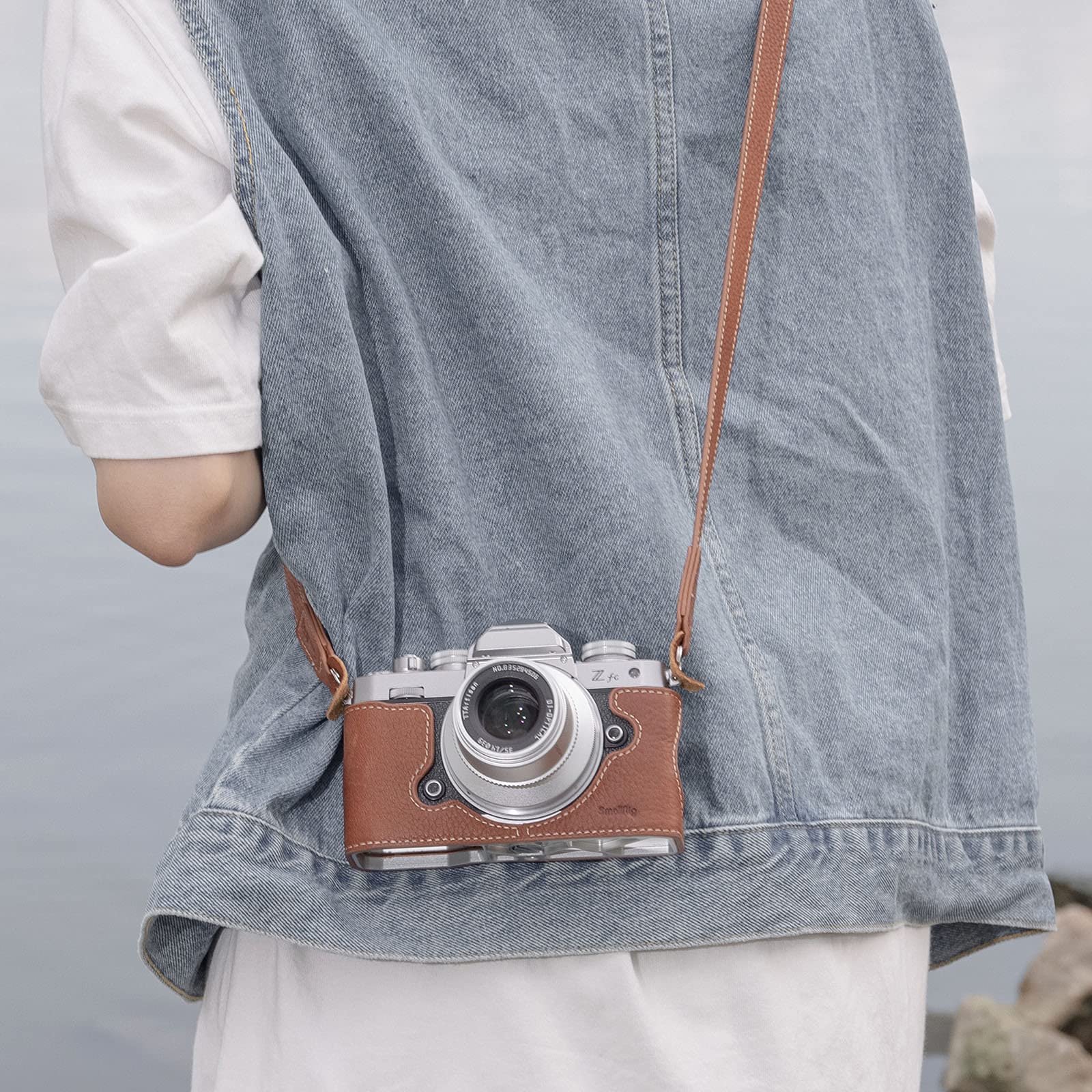 smallrig-3481-retro-leder-halbtasche-kameratasche-f-r-nikon-z-fc image 8