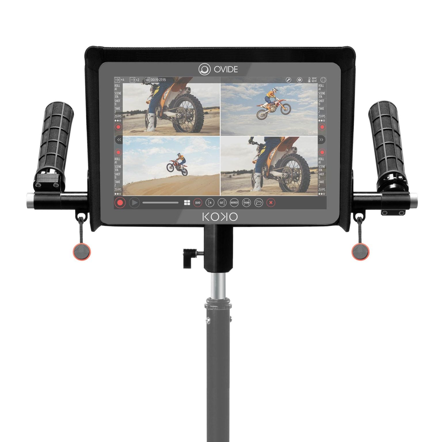 shape-ovide-koko-10-monitor-kit-haltegriffe-sunhood-und-halterung image 4